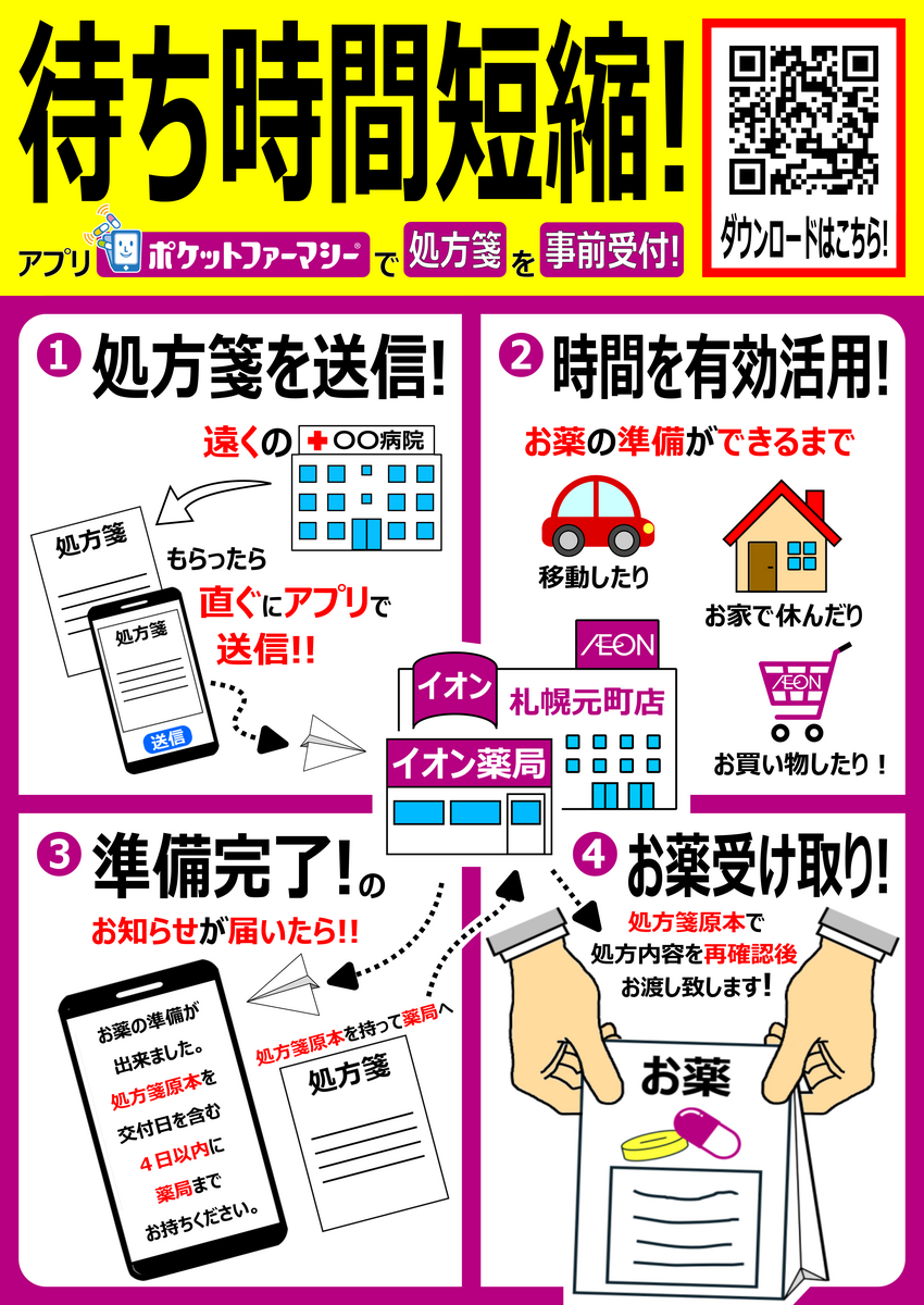 調剤薬局からのお知らせ💊
